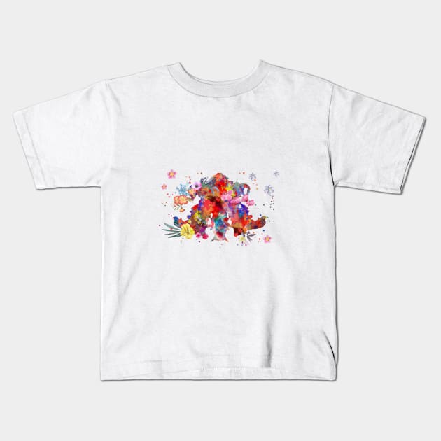 Rorschach card 4 Kids T-Shirt by RosaliArt